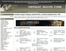 Tablet Screenshot of centralni-registr.cz