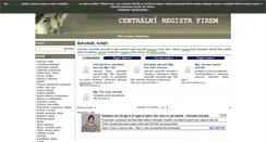 Desktop Screenshot of advokati-notari.centralni-registr.cz