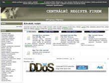 Tablet Screenshot of advokati-notari.centralni-registr.cz