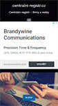 Mobile Screenshot of mobilni-telefony-komunikace.centralni-registr.cz